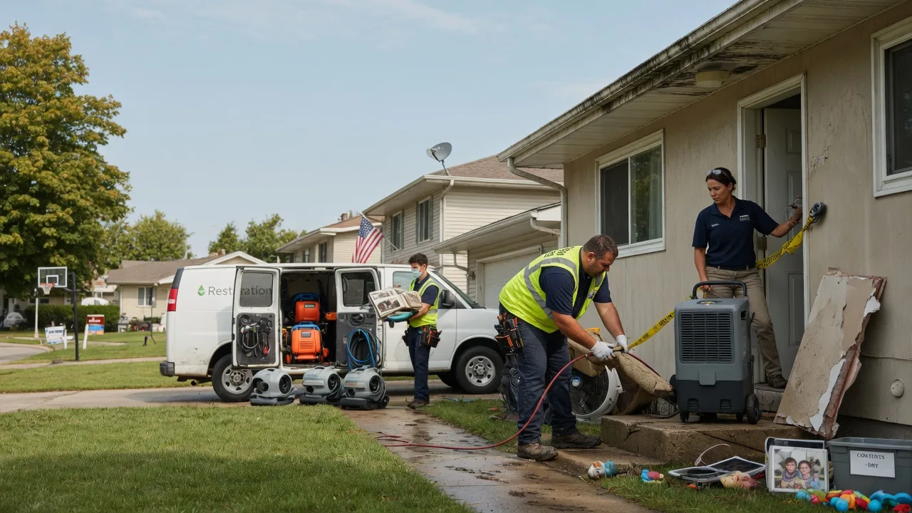 Water Damage Restoration in Lake City, MI near me